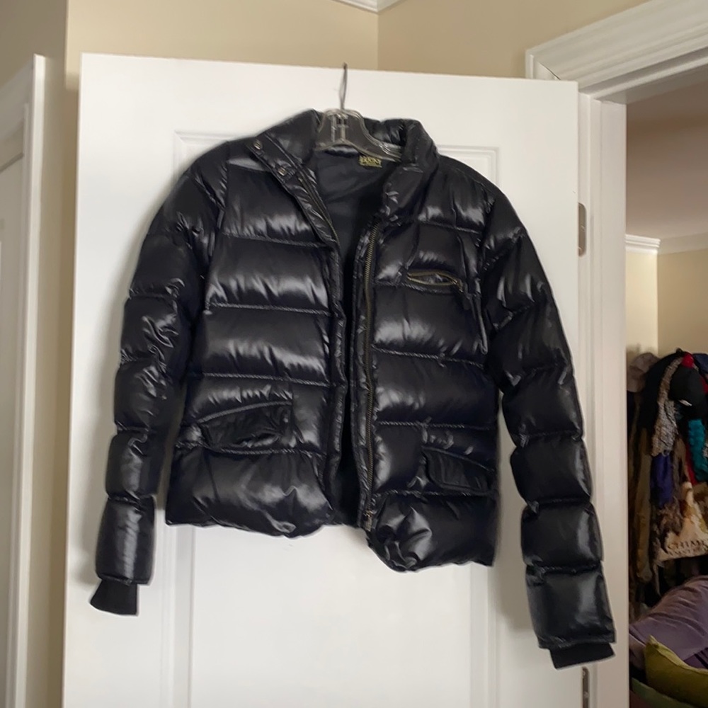 Lucky Brand short  black puffer jacket
